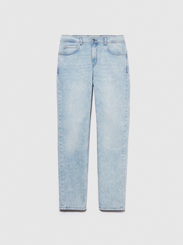 Light jeans - men's slim fit jeans - Light Blue | Sisley image number 6